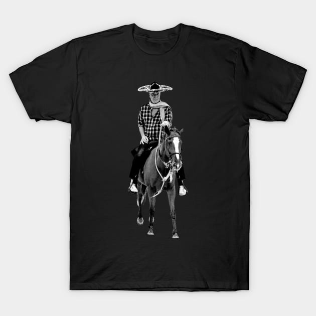 Anthony Bourdain Equestrian T-Shirt by ANDREANUS